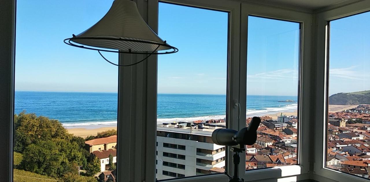 Sarakatua15: Spacious Family Apartment with Spectacular Views Zarautz Exterior photo